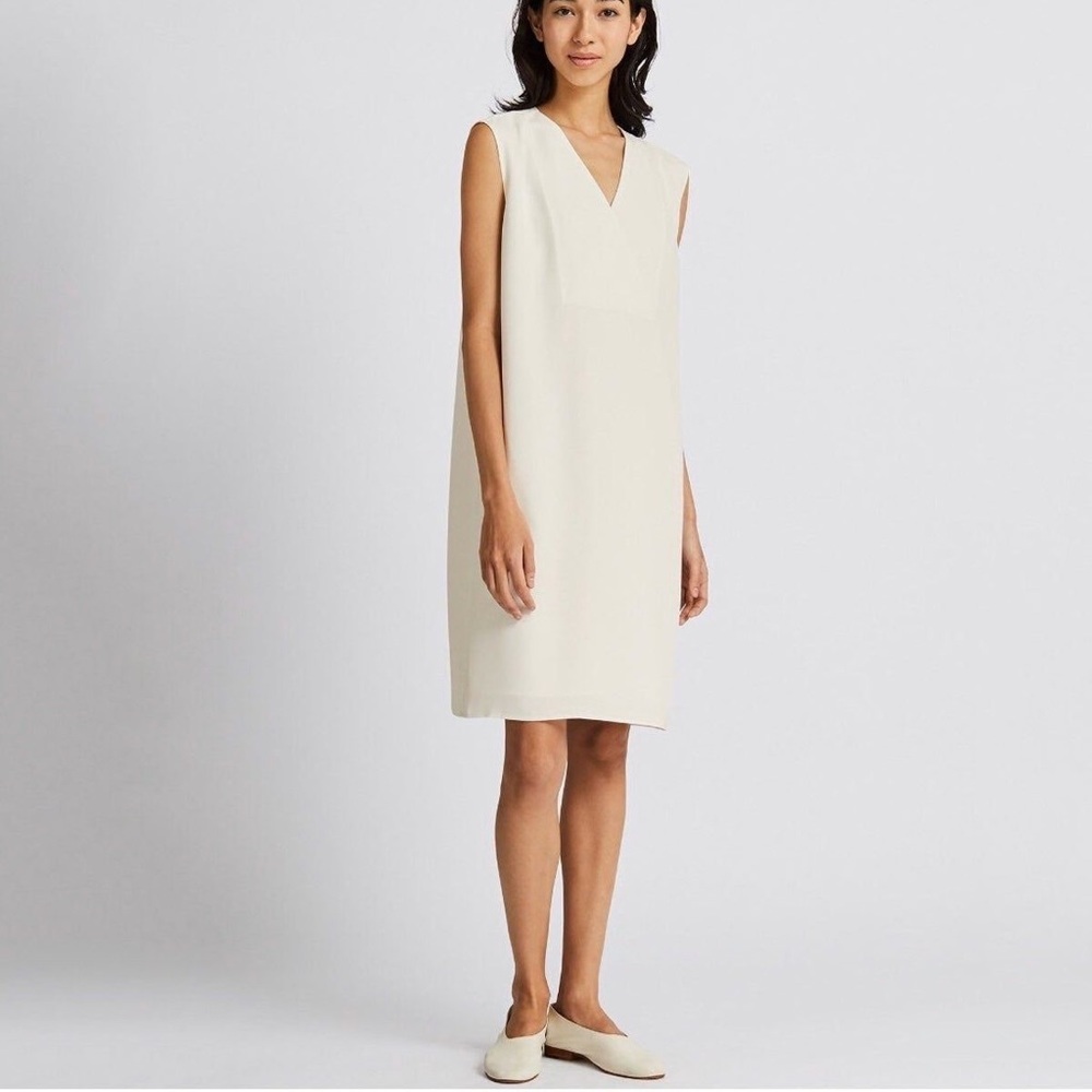 Uniqlo women drape dress xs new with tag